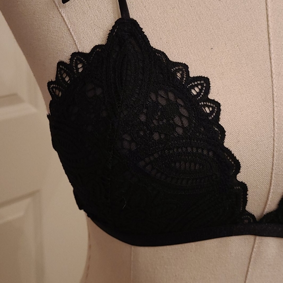 Free People Black Bra Triangle - Picture 2 of 6